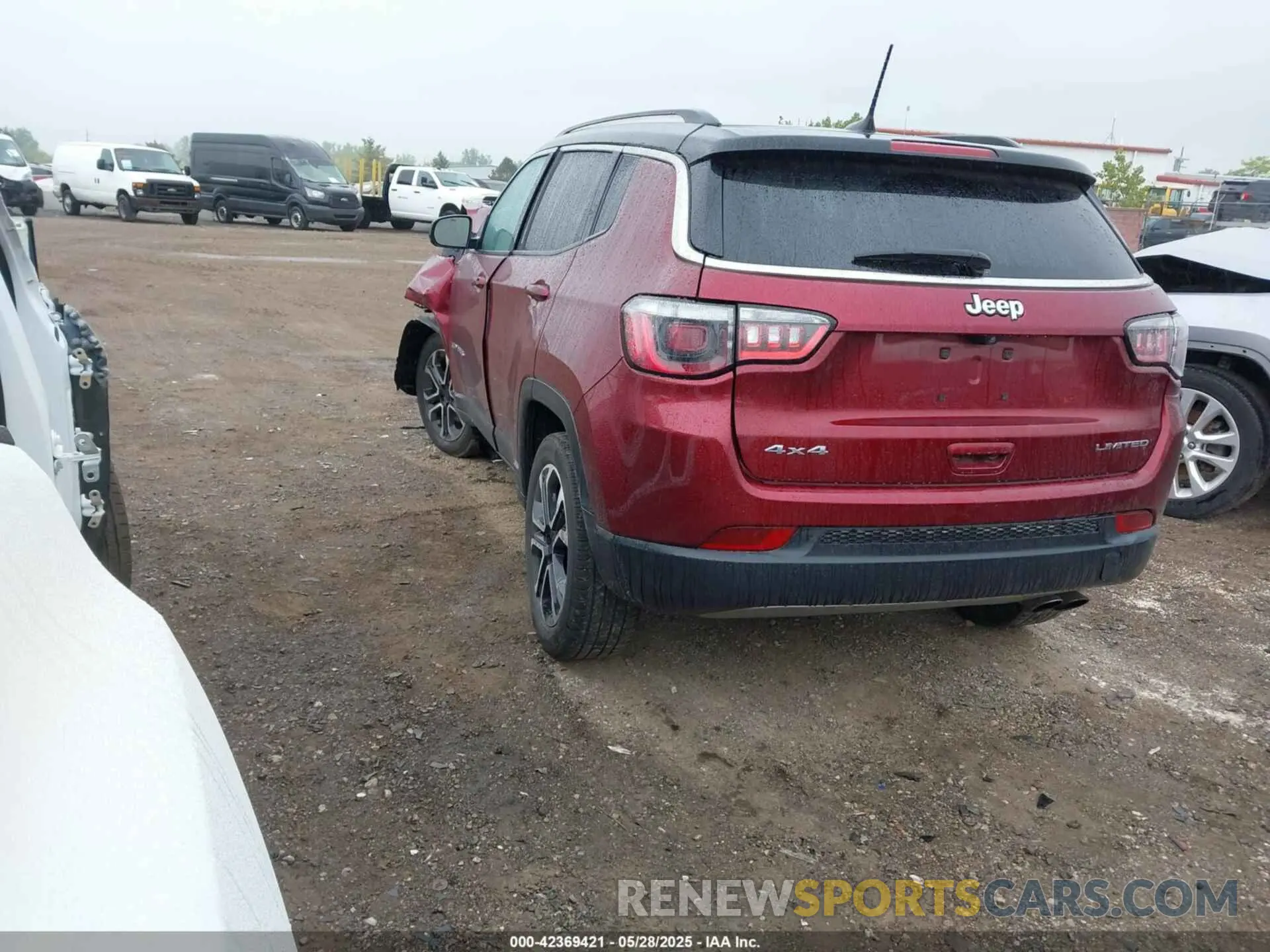 3 Photograph of a damaged car 3C4NJDCB9NT180208 JEEP COMPASS 2022