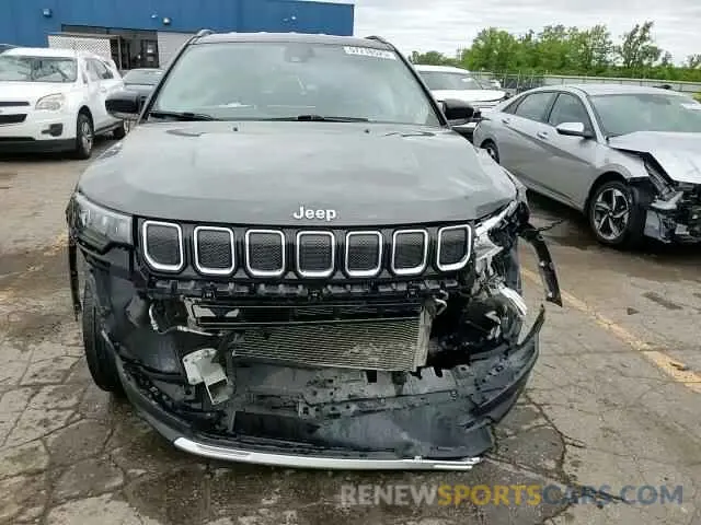 14 Photograph of a damaged car 3C4NJDCBXNT135004 JEEP COMPASS 2022