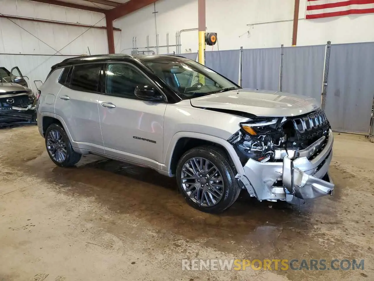 4 Photograph of a damaged car 3C4NJDCBXNT140459 JEEP COMPASS 2022