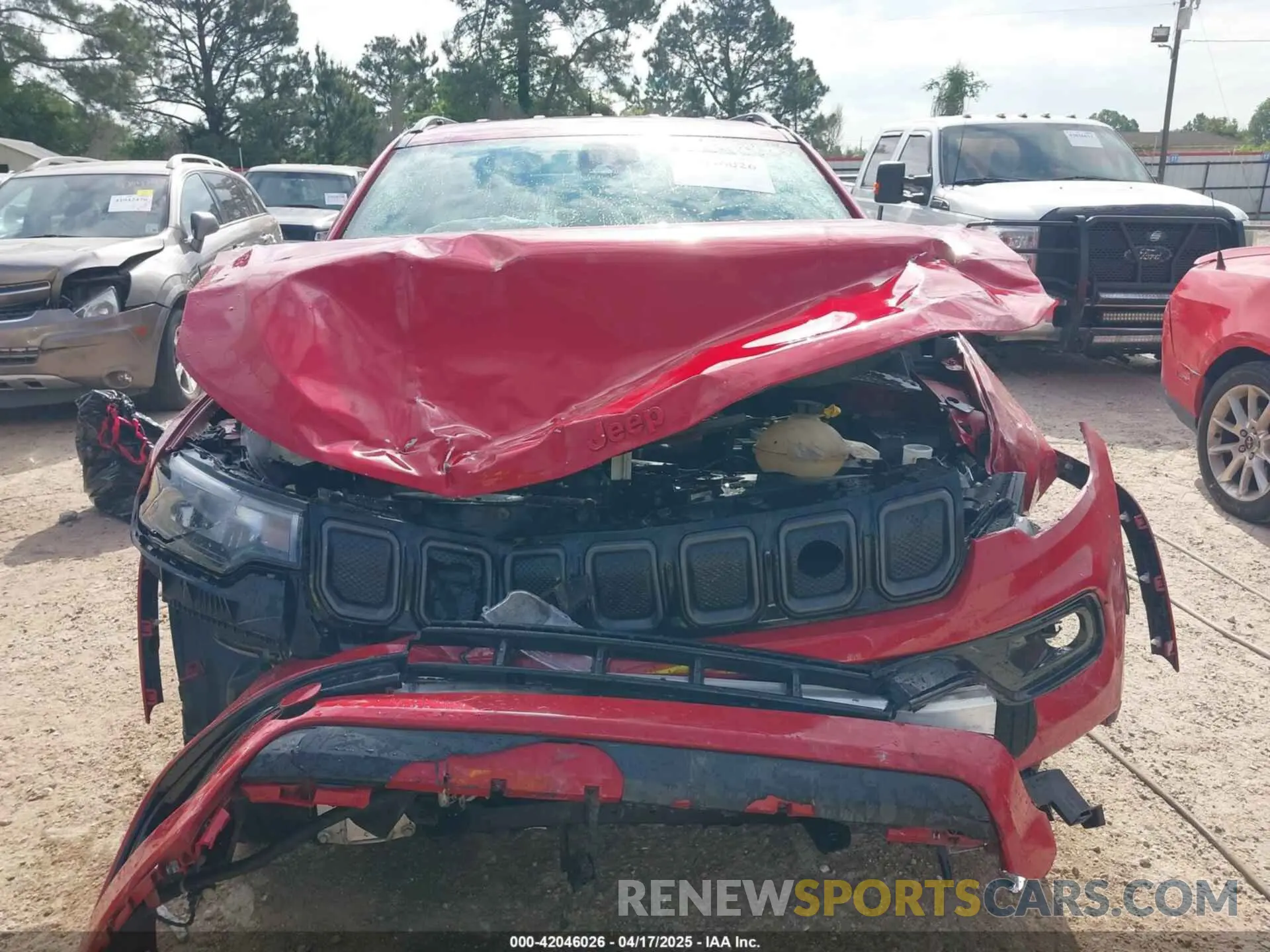 12 Photograph of a damaged car 3C4NJDCBXNT167743 JEEP COMPASS 2022
