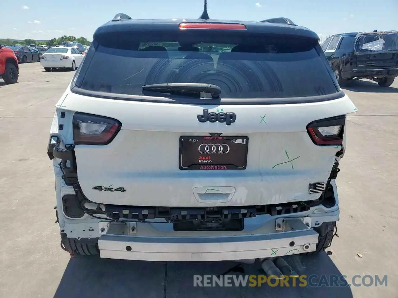 6 Photograph of a damaged car 3C4NJDCBXNT185627 JEEP COMPASS 2022
