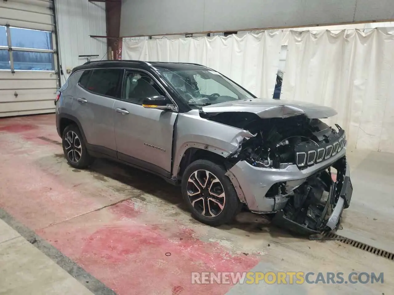 4 Photograph of a damaged car 3C4NJDCBXNT187331 JEEP COMPASS 2022