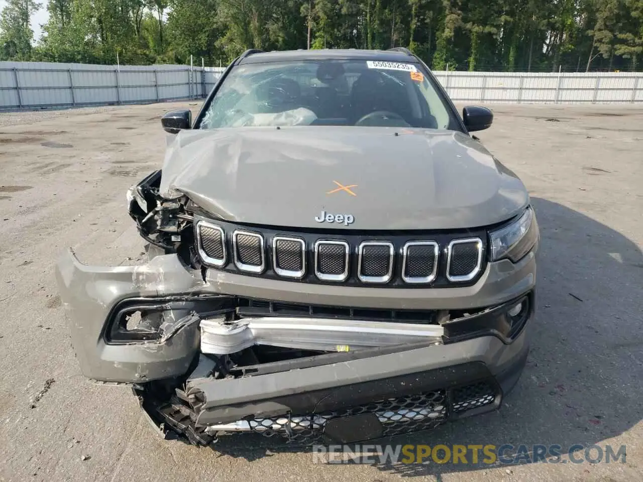 5 Photograph of a damaged car 3C4NJDCBXNT189290 JEEP COMPASS 2022