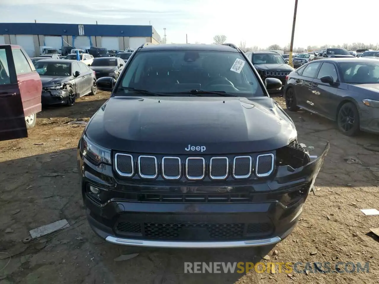 5 Photograph of a damaged car 3C4NJDCBXNT197647 JEEP COMPASS 2022