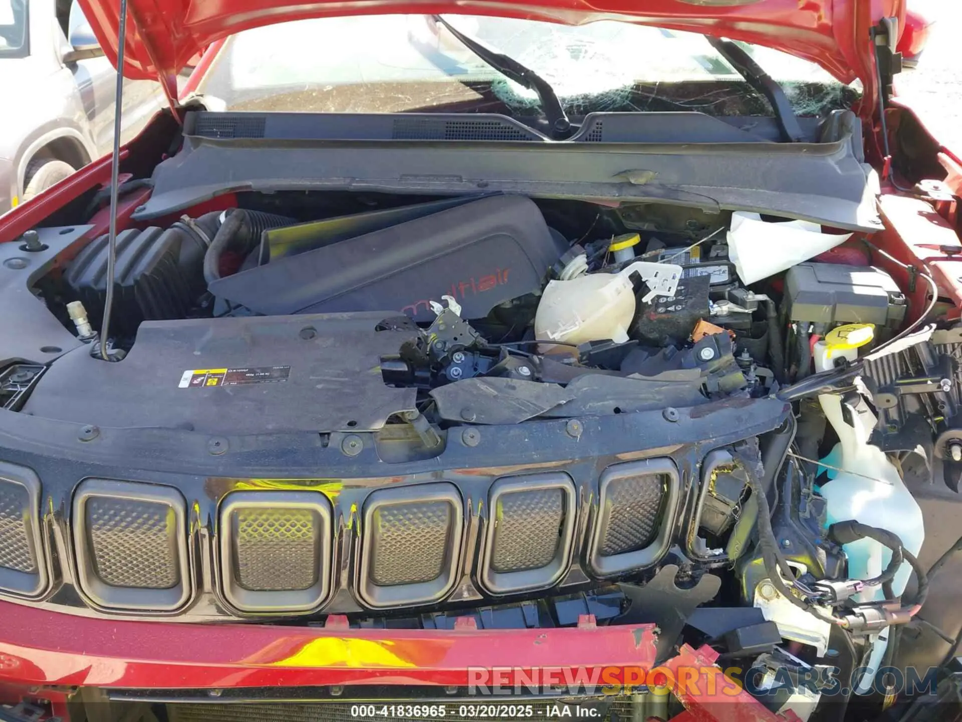 10 Photograph of a damaged car 3C4NJDCBXNT236673 JEEP COMPASS 2022