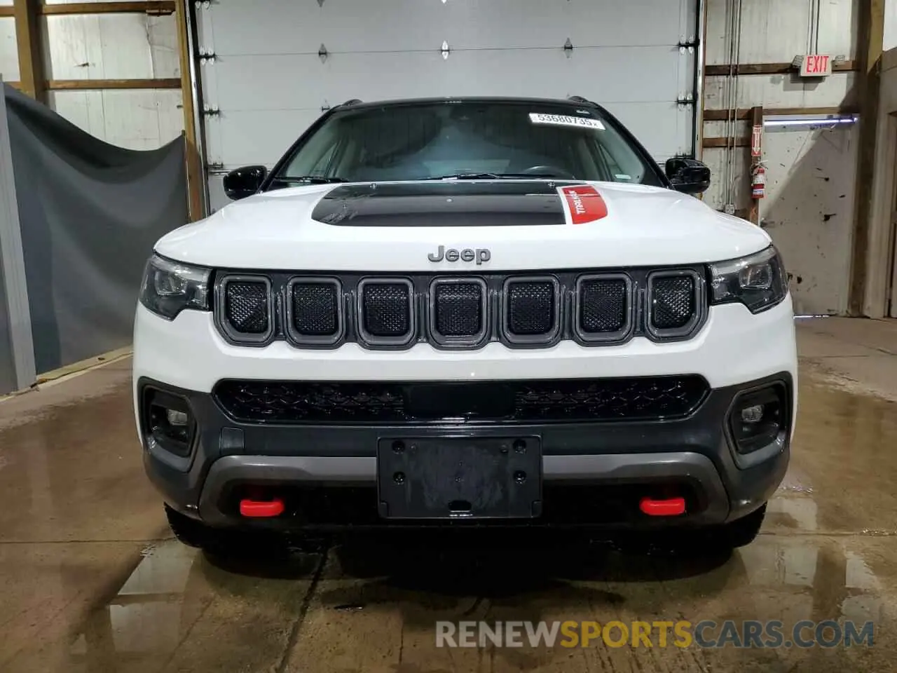 5 Photograph of a damaged car 3C4NJDDB0NT222392 JEEP COMPASS 2022