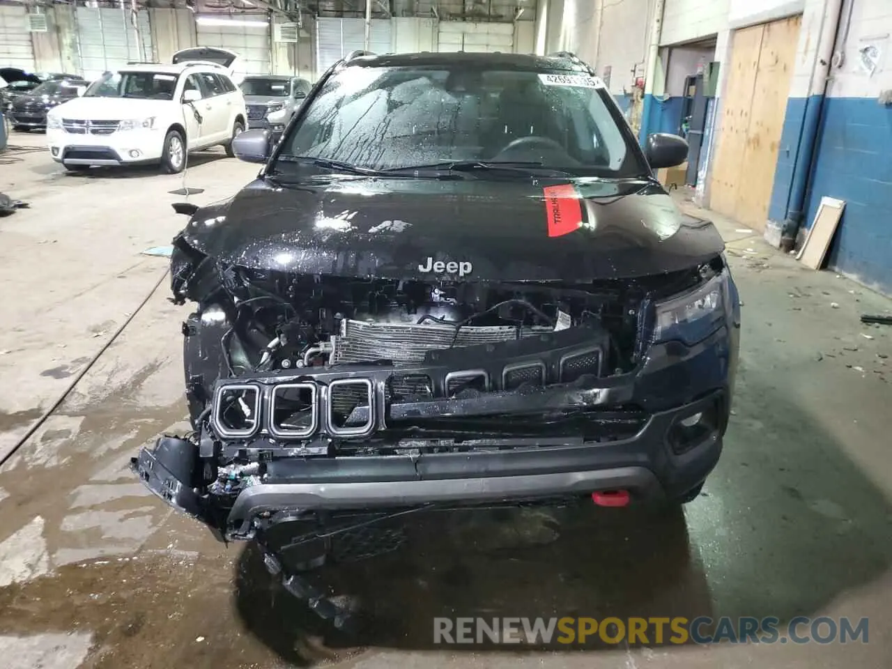 5 Photograph of a damaged car 3C4NJDDB3NT163497 JEEP COMPASS 2022