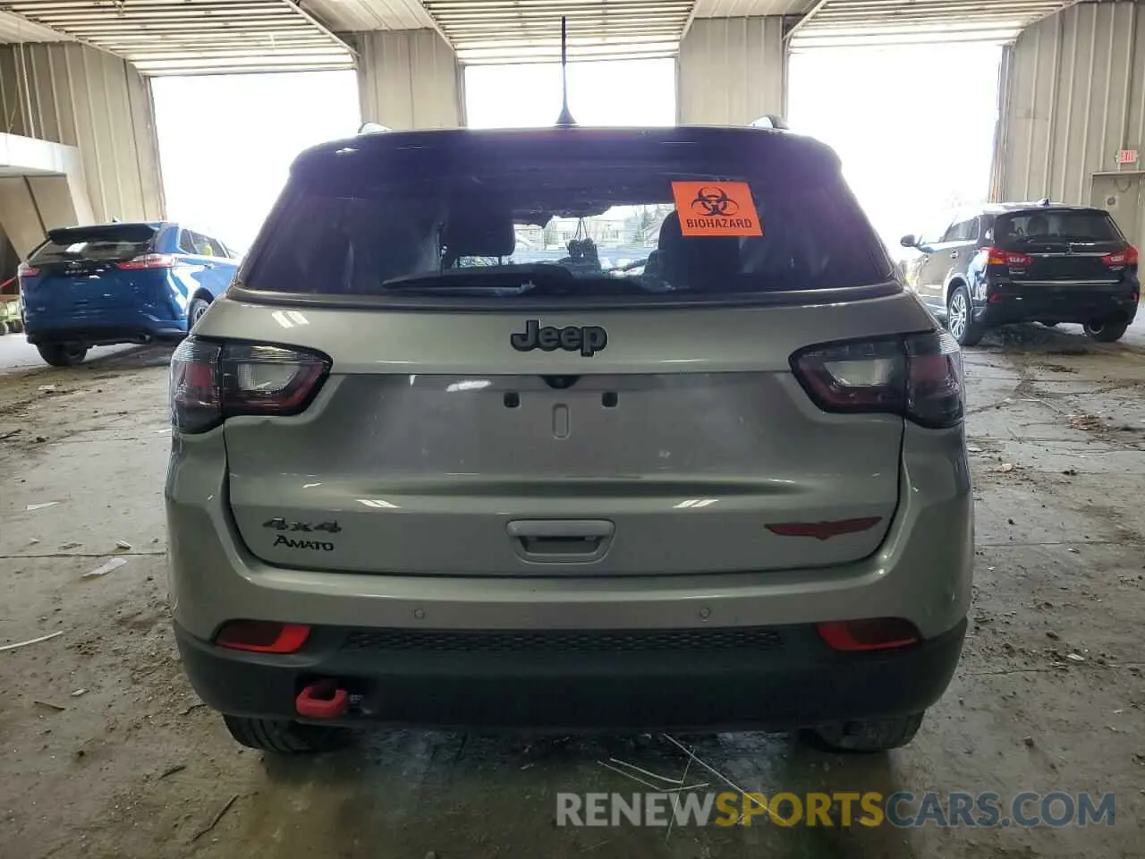 6 Photograph of a damaged car 3C4NJDDB4NT156932 JEEP COMPASS 2022