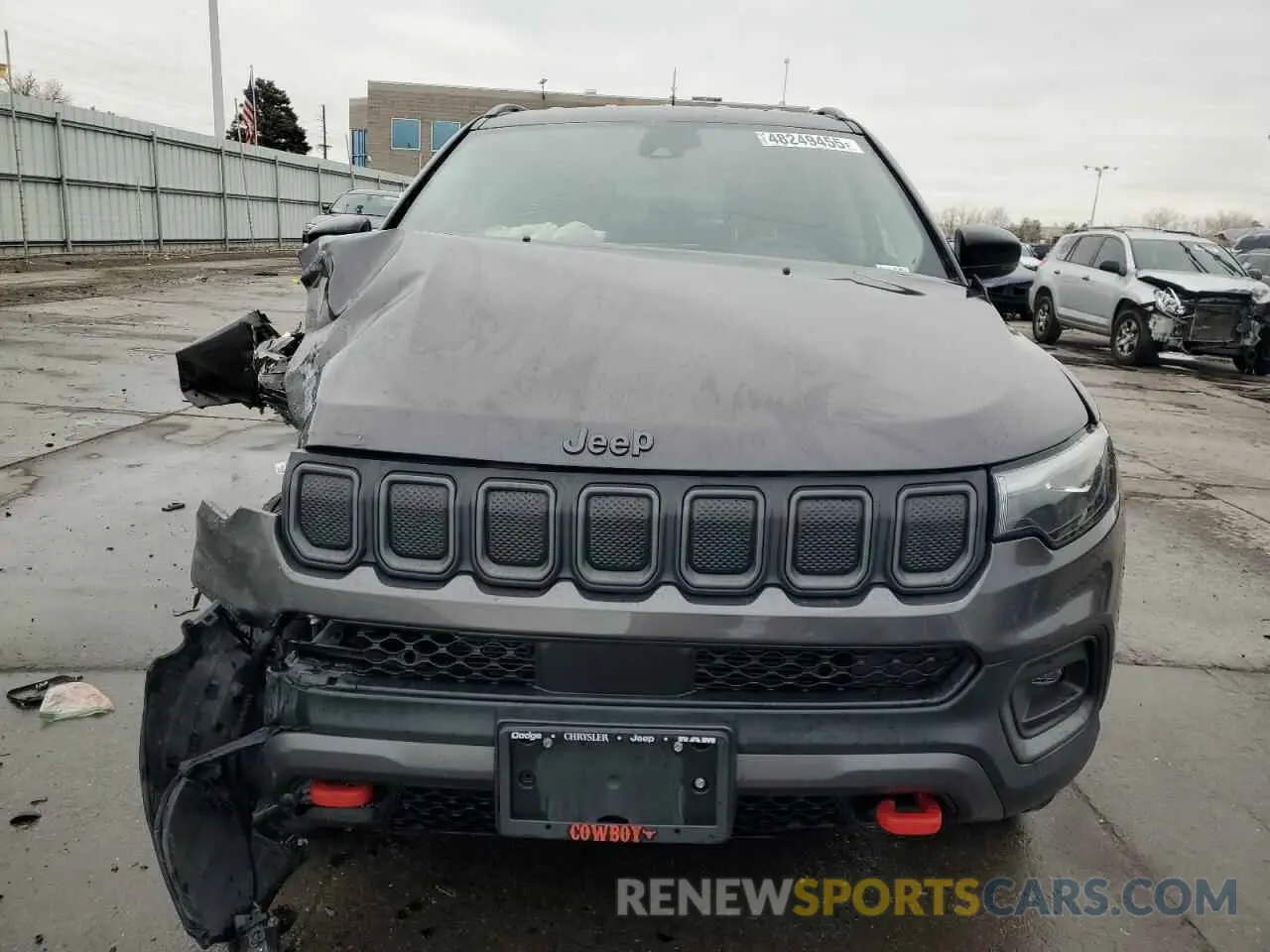 5 Photograph of a damaged car 3C4NJDDB4NT199957 JEEP COMPASS 2022