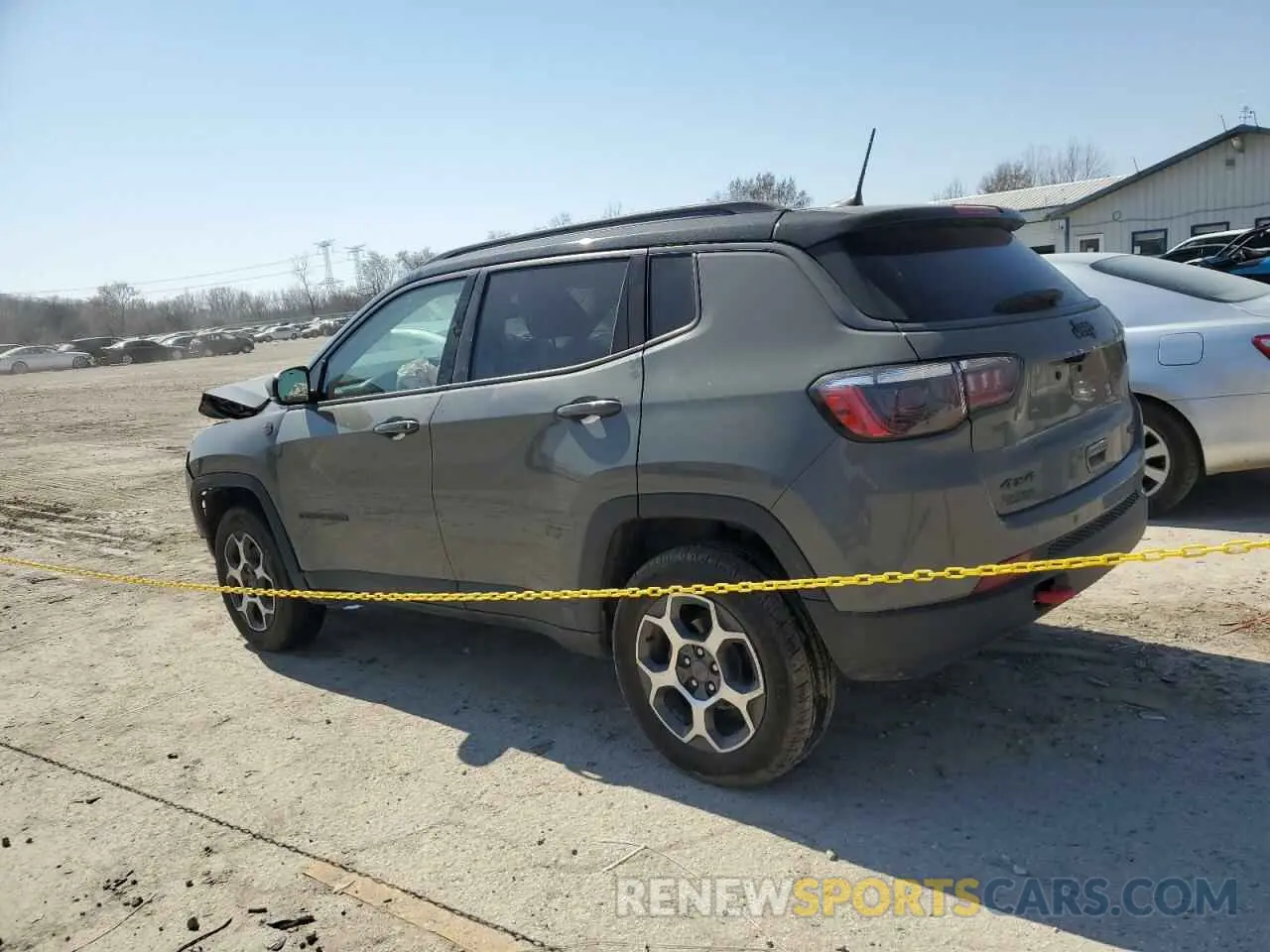 2 Photograph of a damaged car 3C4NJDDB5NT105777 JEEP COMPASS 2022