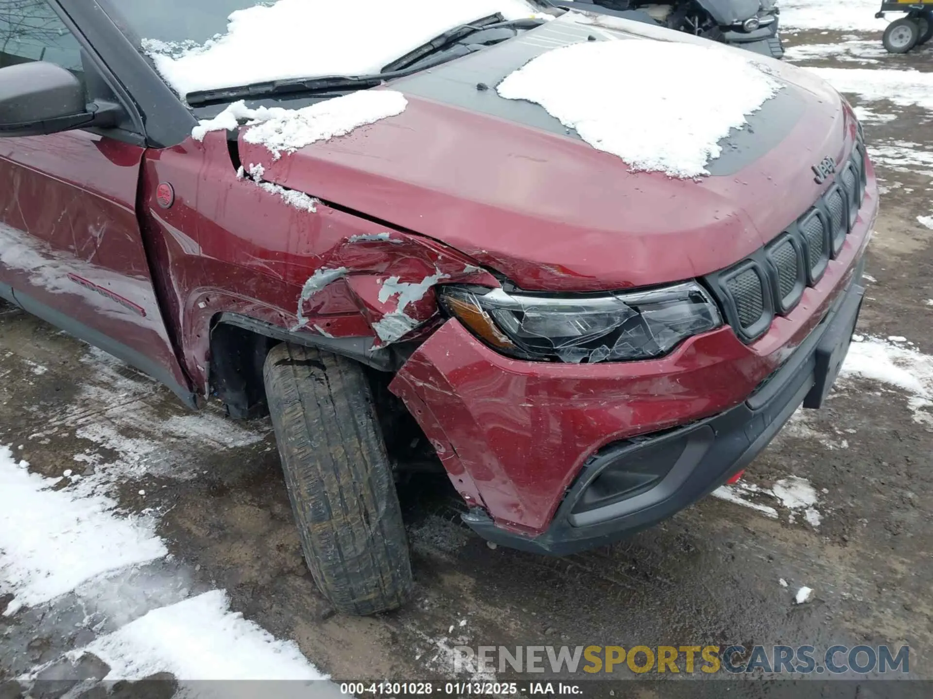 6 Photograph of a damaged car 3C4NJDDB5NT183847 JEEP COMPASS 2022