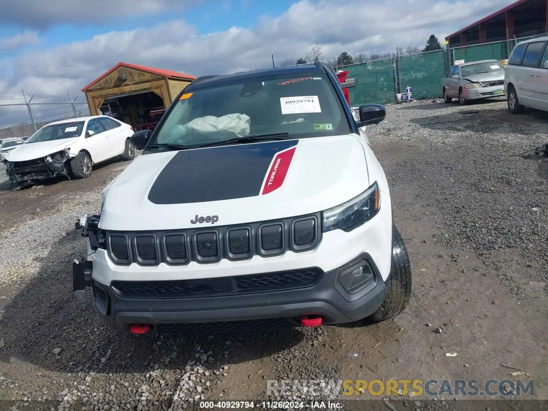 12 Photograph of a damaged car 3C4NJDDB7NT226018 JEEP COMPASS 2022