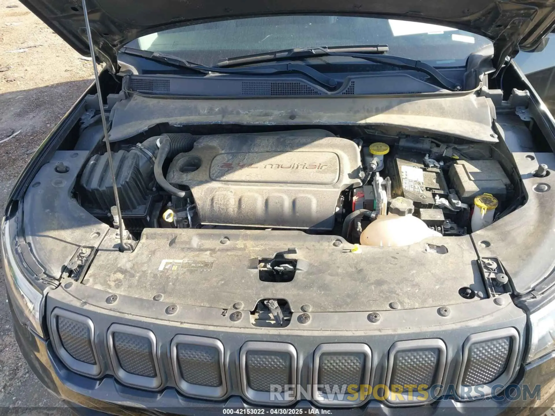 10 Photograph of a damaged car 3C4NJDDB8NT226237 JEEP COMPASS 2022