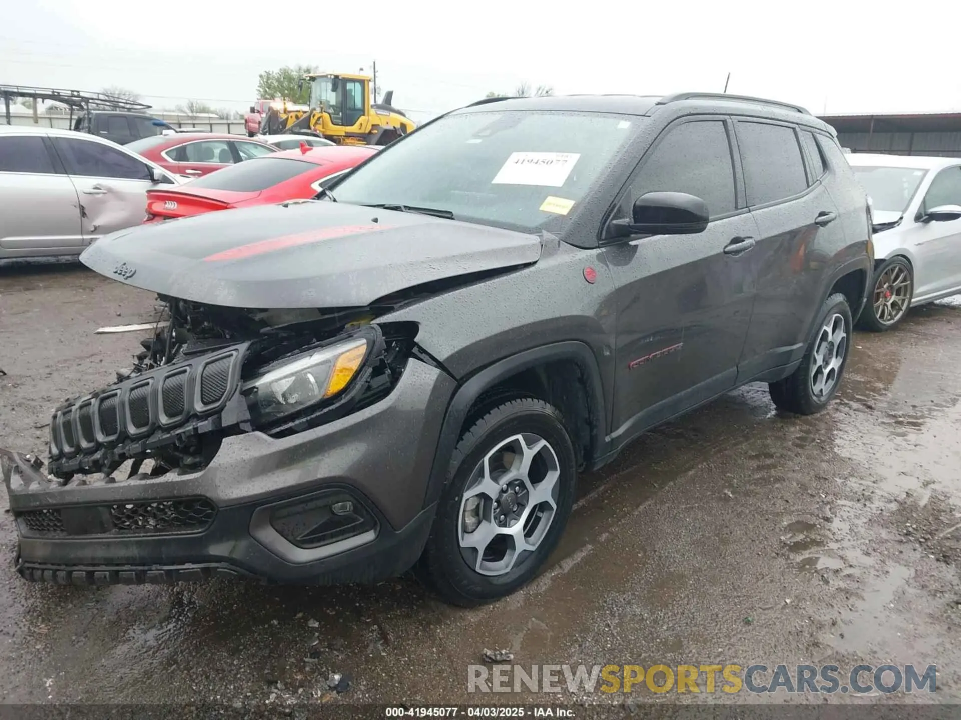 2 Photograph of a damaged car 3C4NJDDBXNT206118 JEEP COMPASS 2022