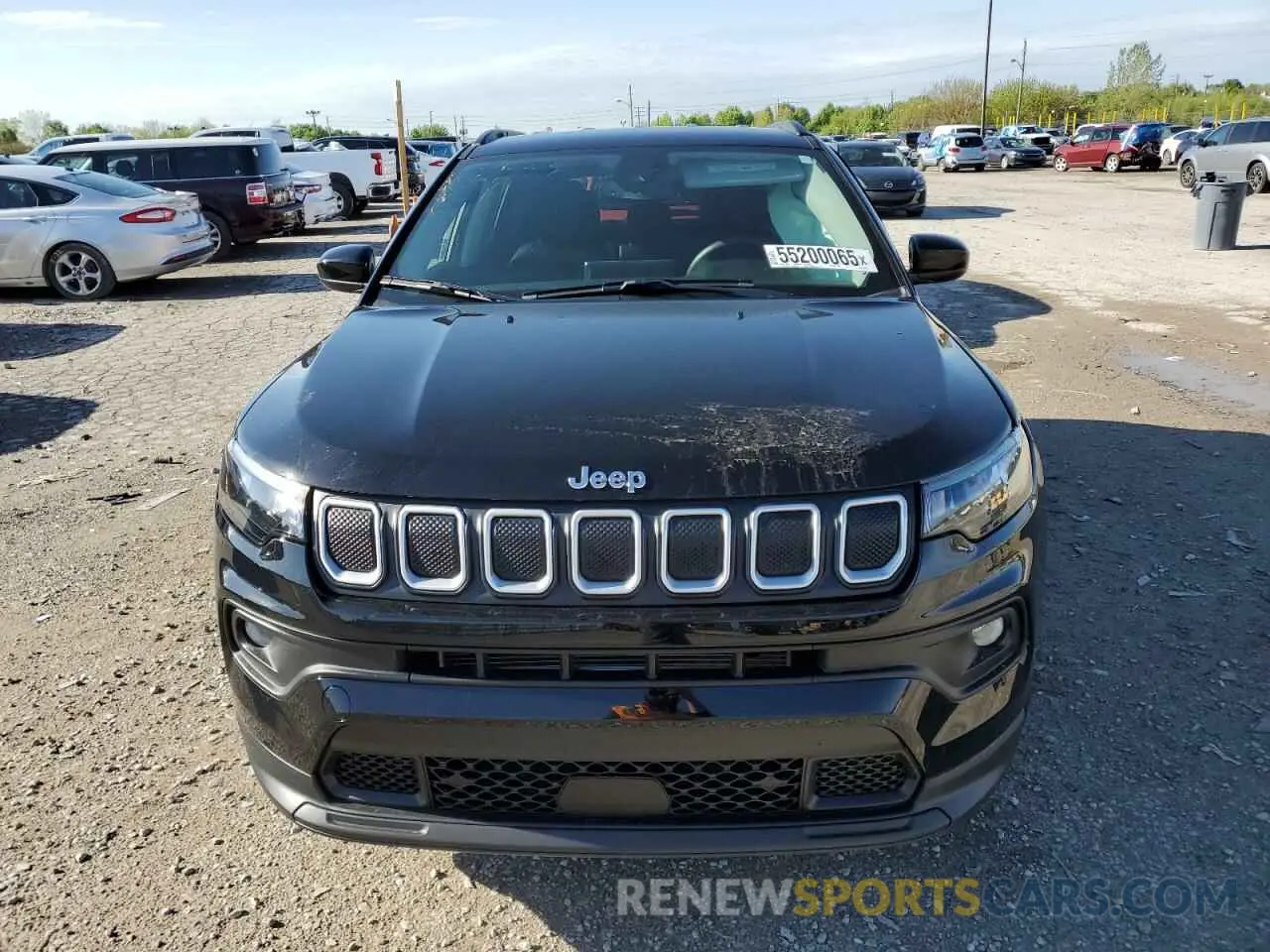 5 Photograph of a damaged car 3C4NJDFB0NT151739 JEEP COMPASS 2022