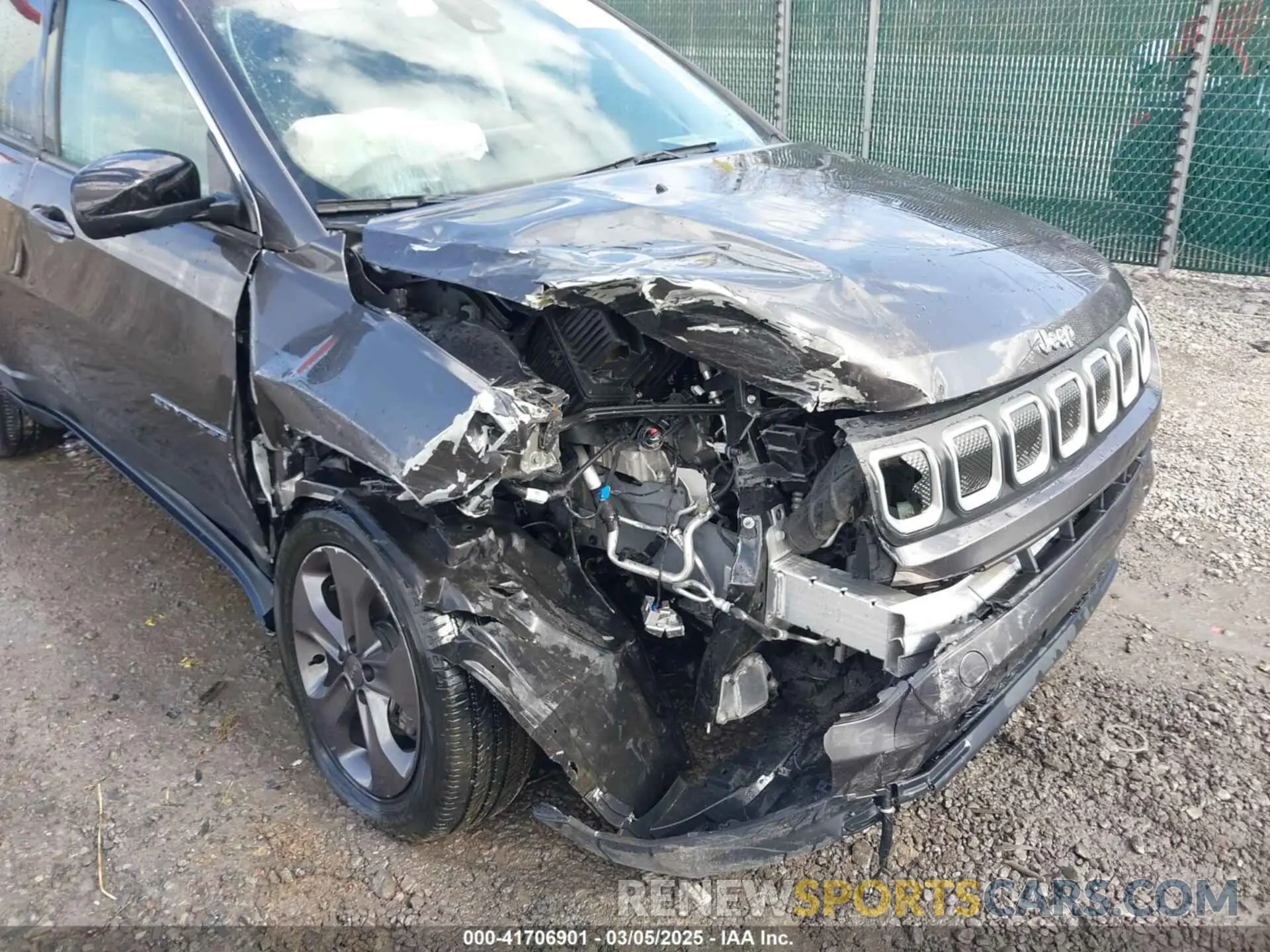 6 Photograph of a damaged car 3C4NJDFB3NT144607 JEEP COMPASS 2022
