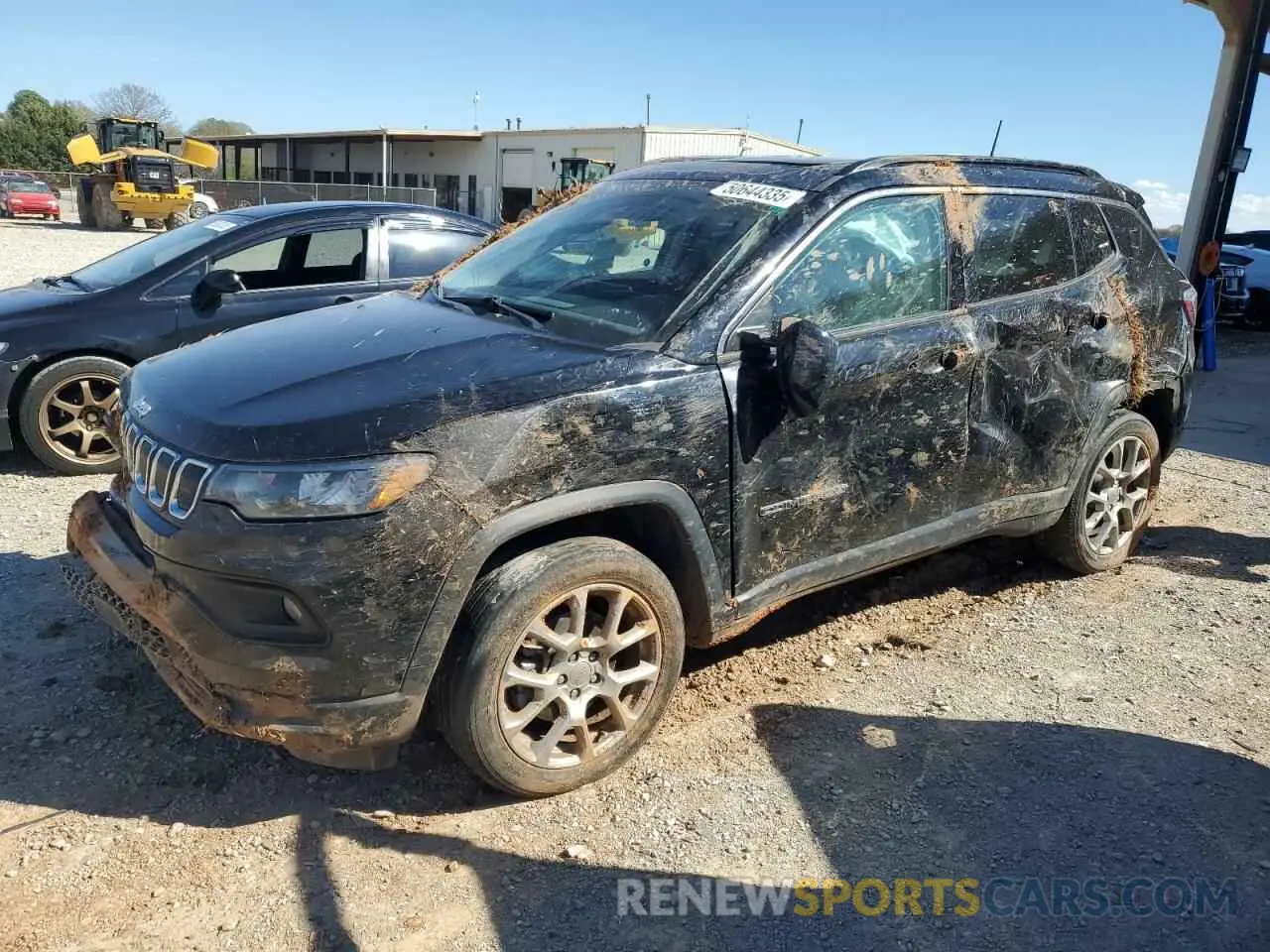 1 Photograph of a damaged car 3C4NJDFB3NT169913 JEEP COMPASS 2022