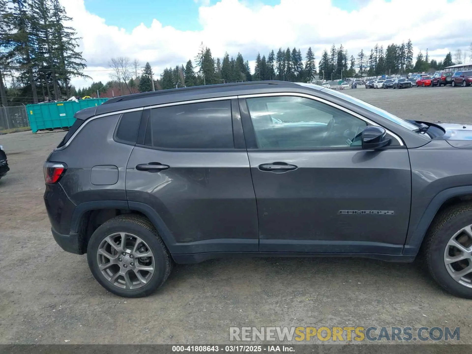 13 Photograph of a damaged car 3C4NJDFB3NT214607 JEEP COMPASS 2022