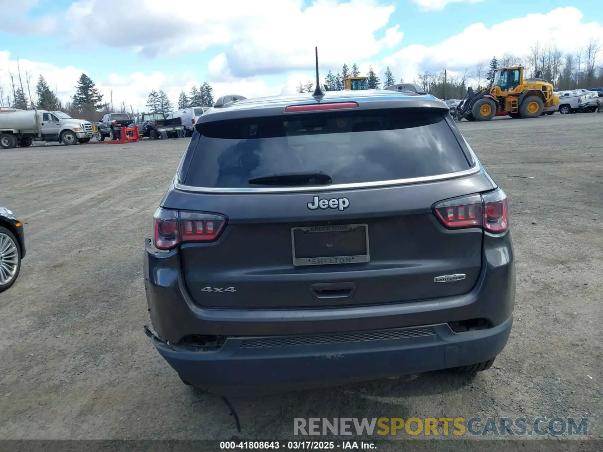 16 Photograph of a damaged car 3C4NJDFB3NT214607 JEEP COMPASS 2022