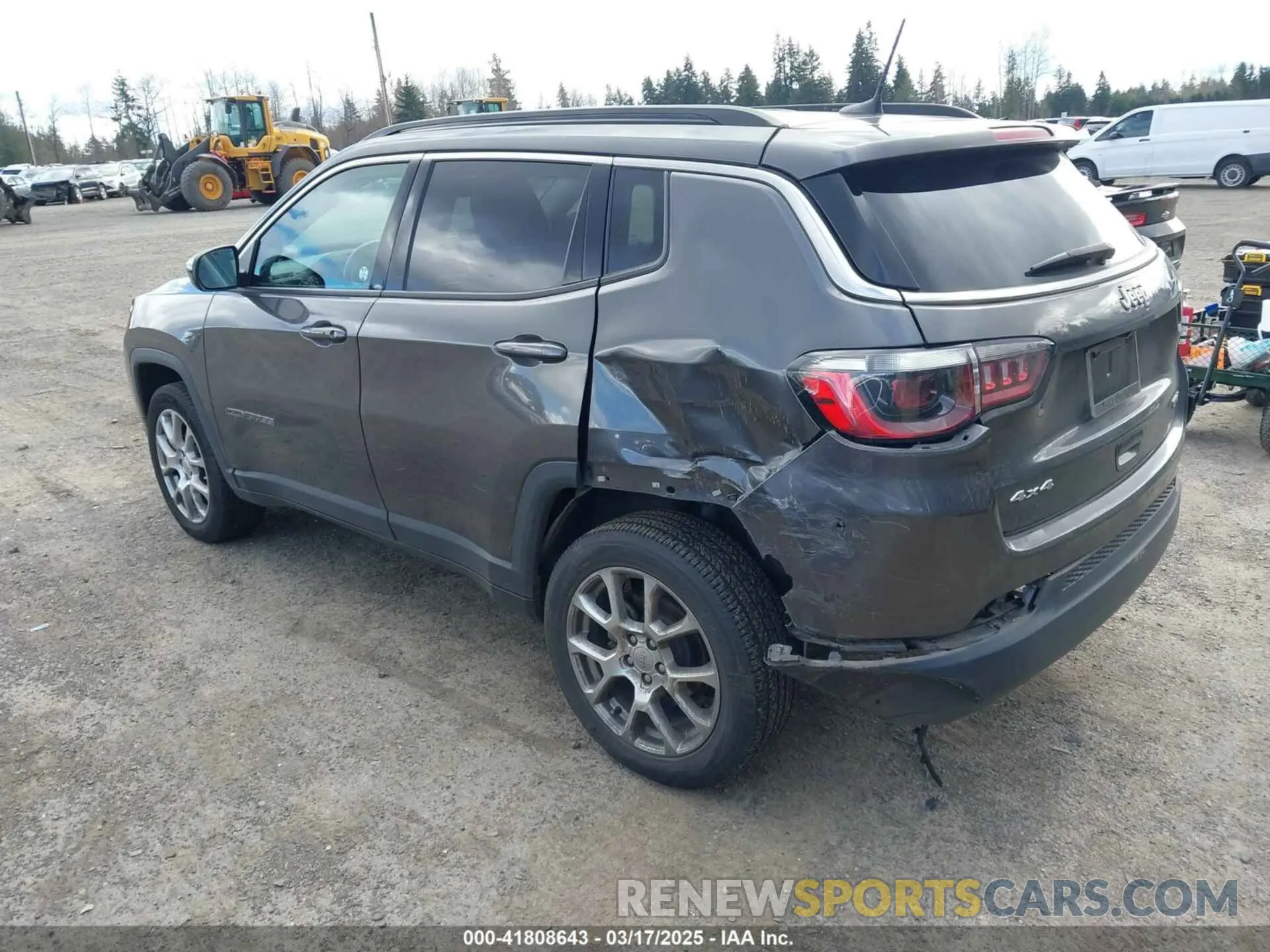 3 Photograph of a damaged car 3C4NJDFB3NT214607 JEEP COMPASS 2022