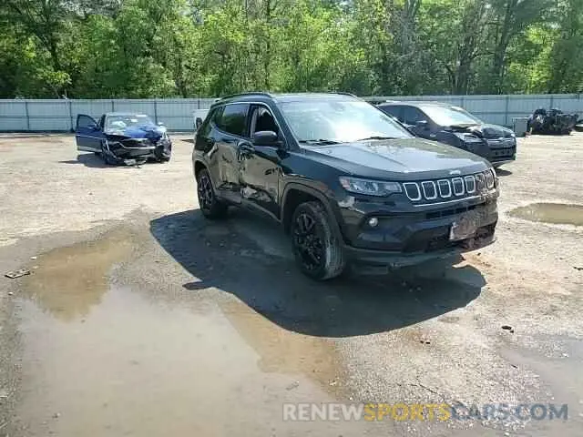 10 Photograph of a damaged car 3C4NJDFB6NT126795 JEEP COMPASS 2022