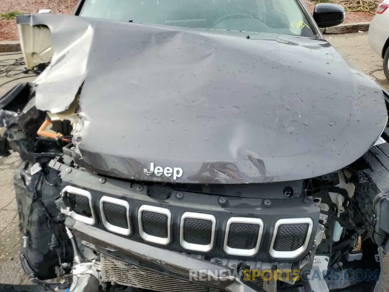 12 Photograph of a damaged car 3C4NJDFB7NT109259 JEEP COMPASS 2022