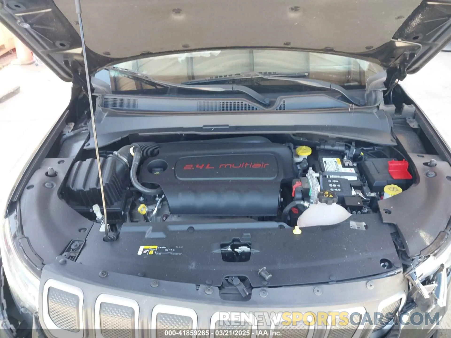 10 Photograph of a damaged car 3C4NJDFB8NT127866 JEEP COMPASS 2022