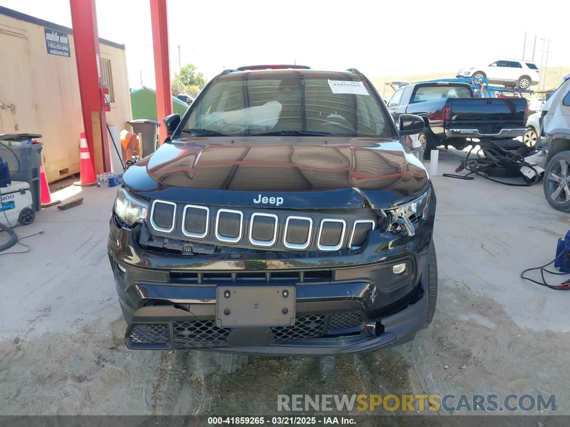 12 Photograph of a damaged car 3C4NJDFB8NT127866 JEEP COMPASS 2022