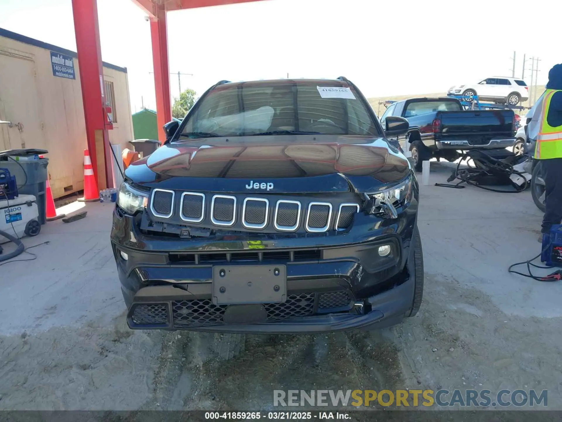6 Photograph of a damaged car 3C4NJDFB8NT127866 JEEP COMPASS 2022