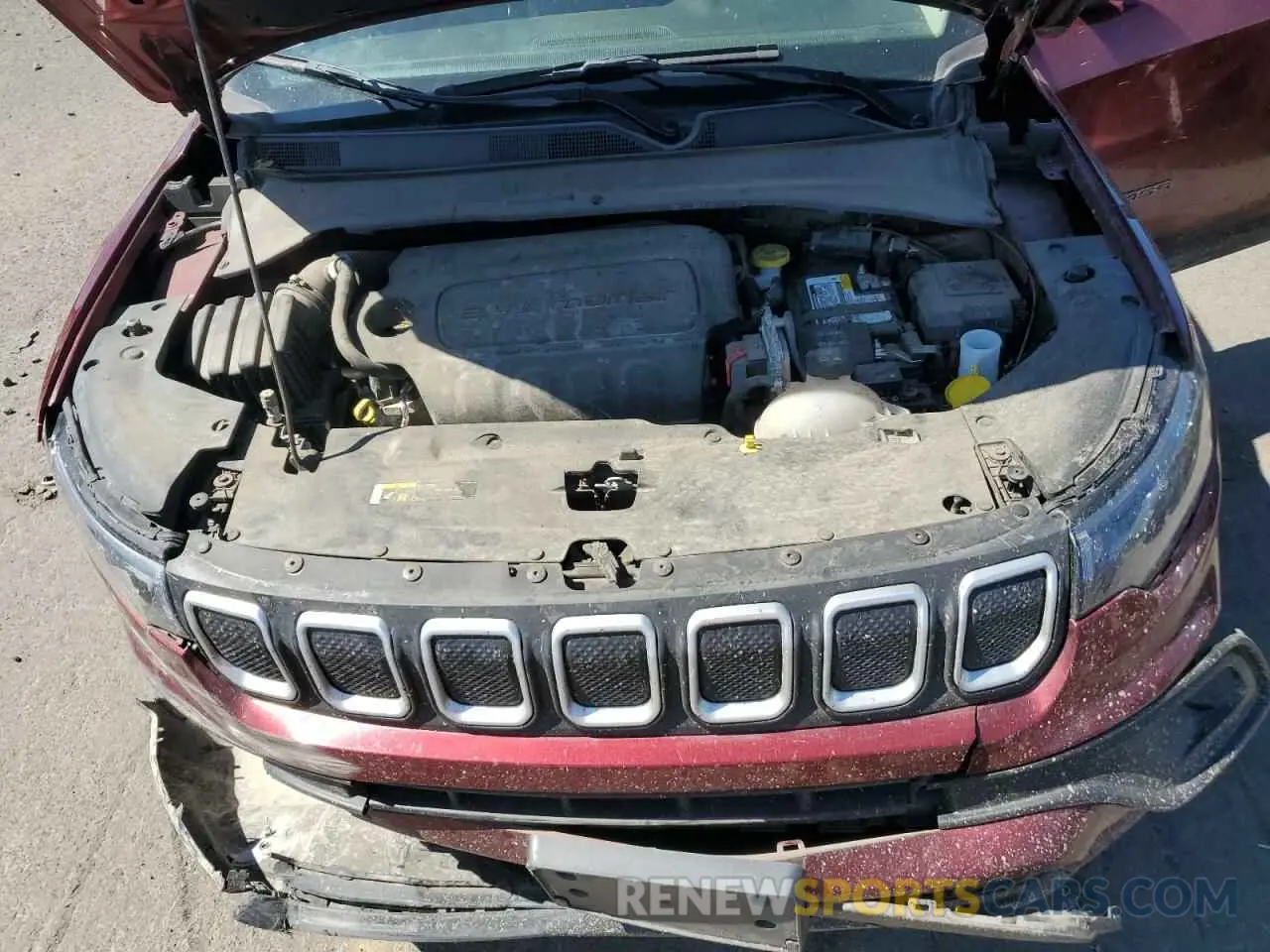 11 Photograph of a damaged car 3C4NJDFB8NT157868 JEEP COMPASS 2022
