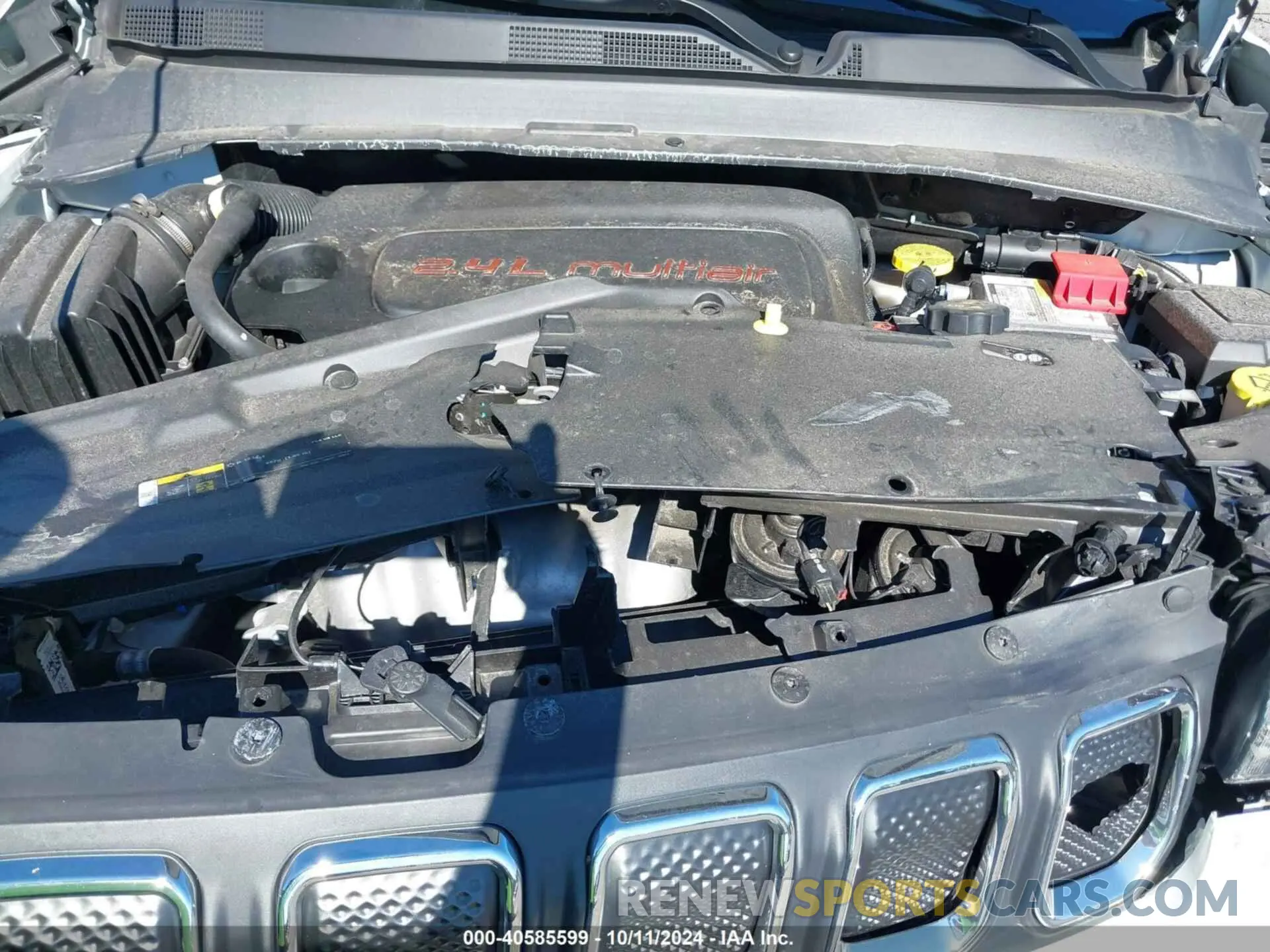 10 Photograph of a damaged car 3C4NJDFB9NT222730 JEEP COMPASS 2022