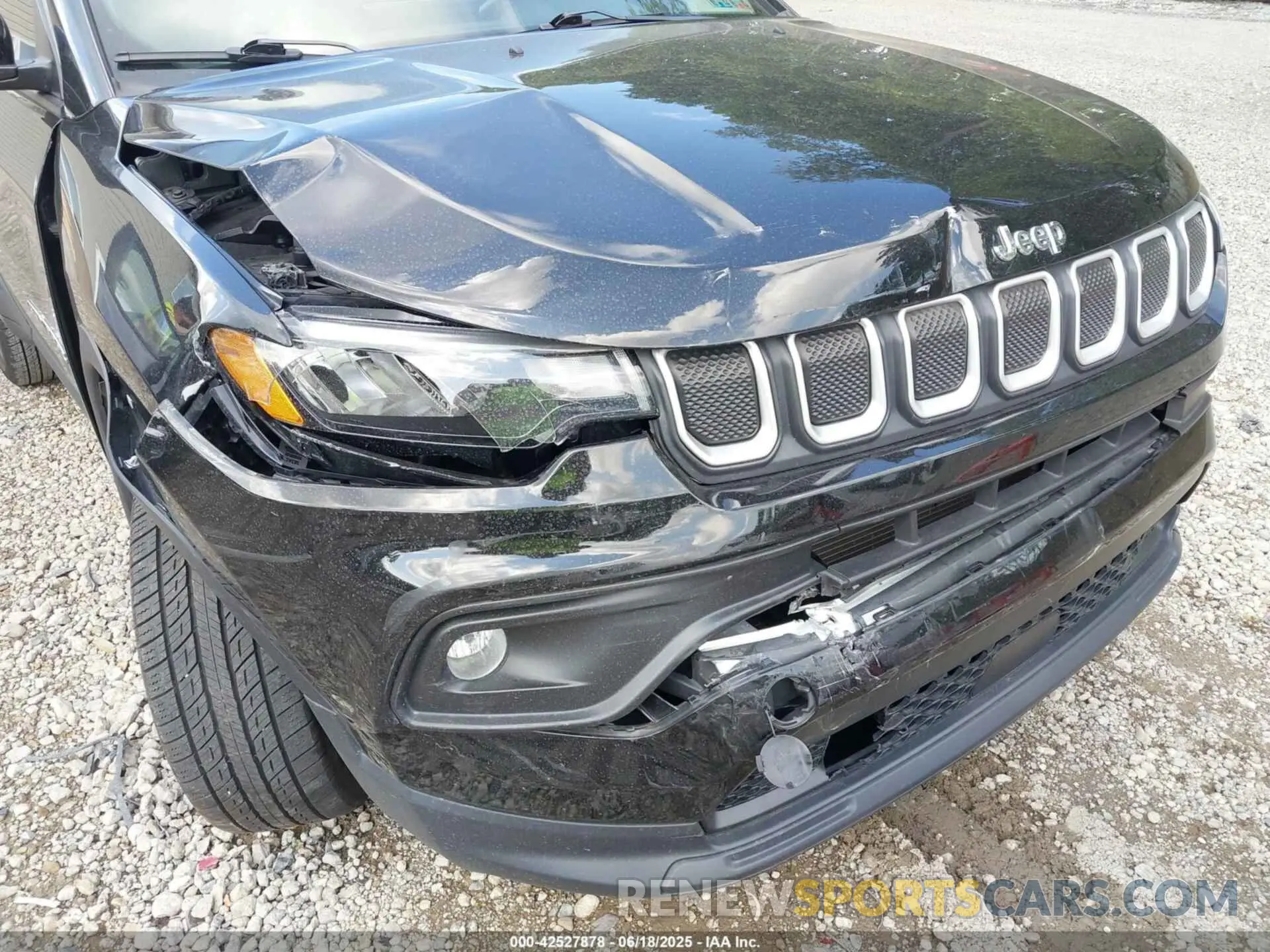 20 Photograph of a damaged car 3C4NJDFBXNT141932 JEEP COMPASS 2022