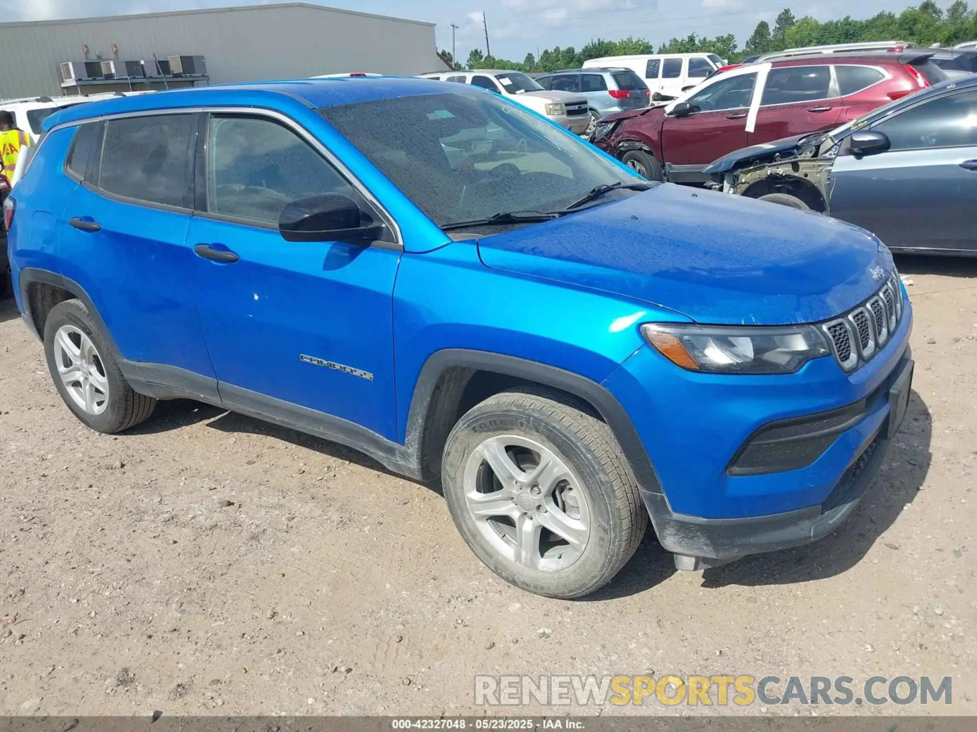 1 Photograph of a damaged car 3C4NJDAN1PT509922 JEEP COMPASS 2023