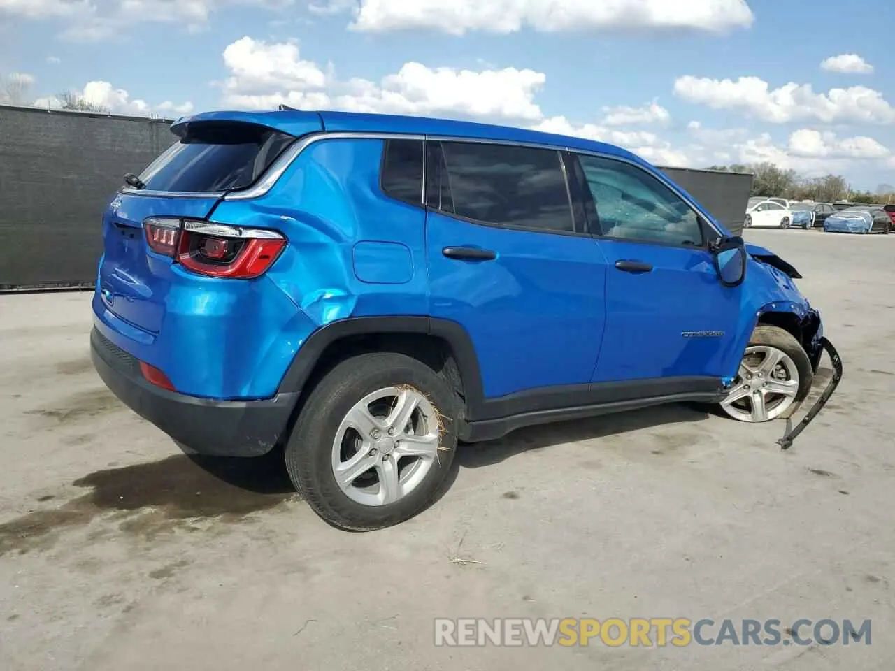 3 Photograph of a damaged car 3C4NJDAN2PT510755 JEEP COMPASS 2023