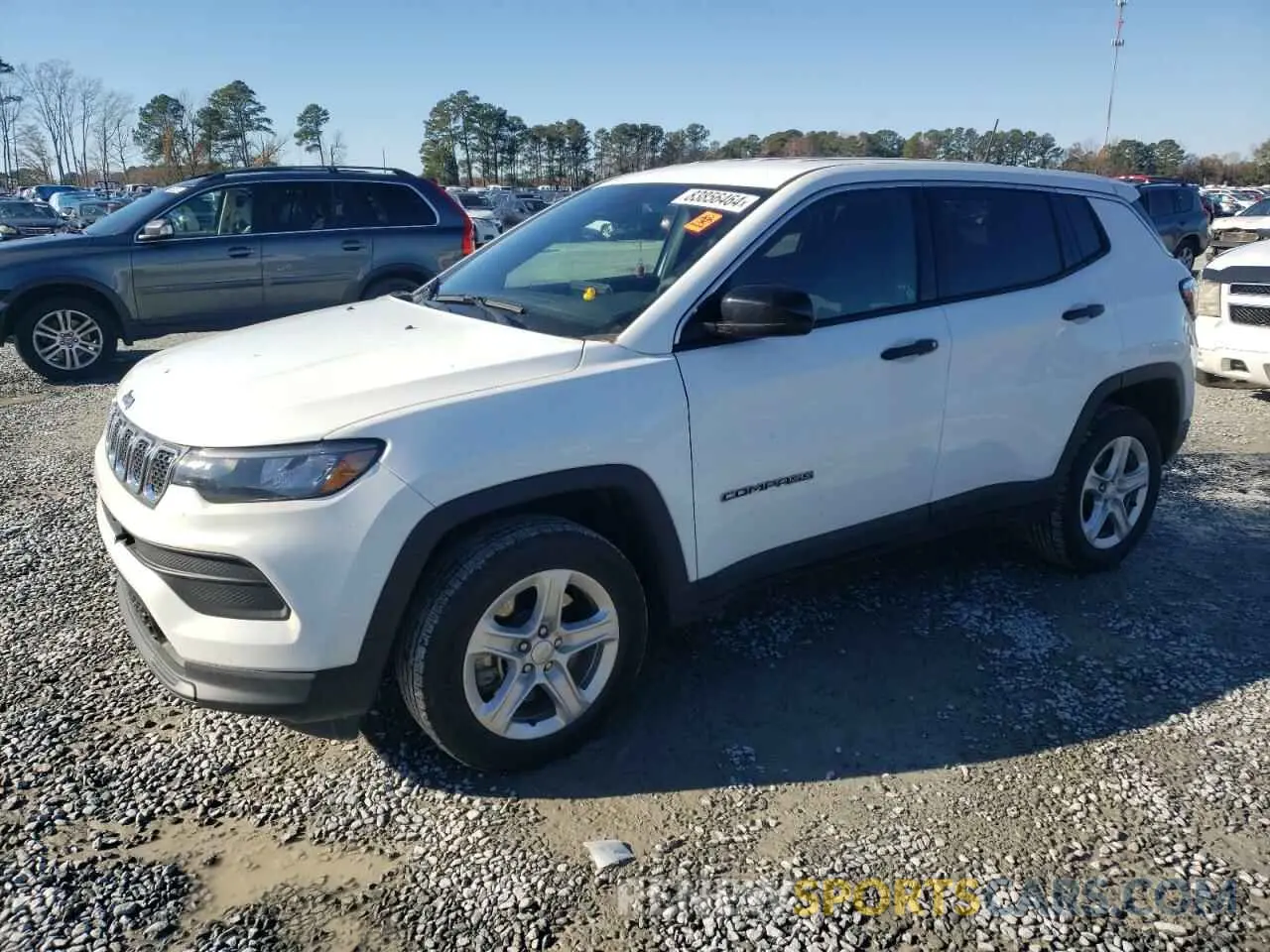 1 Photograph of a damaged car 3C4NJDAN2PT511064 JEEP COMPASS 2023