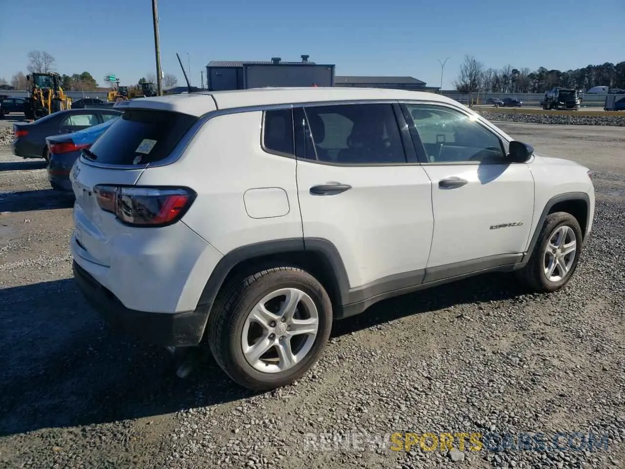 3 Photograph of a damaged car 3C4NJDAN2PT511064 JEEP COMPASS 2023
