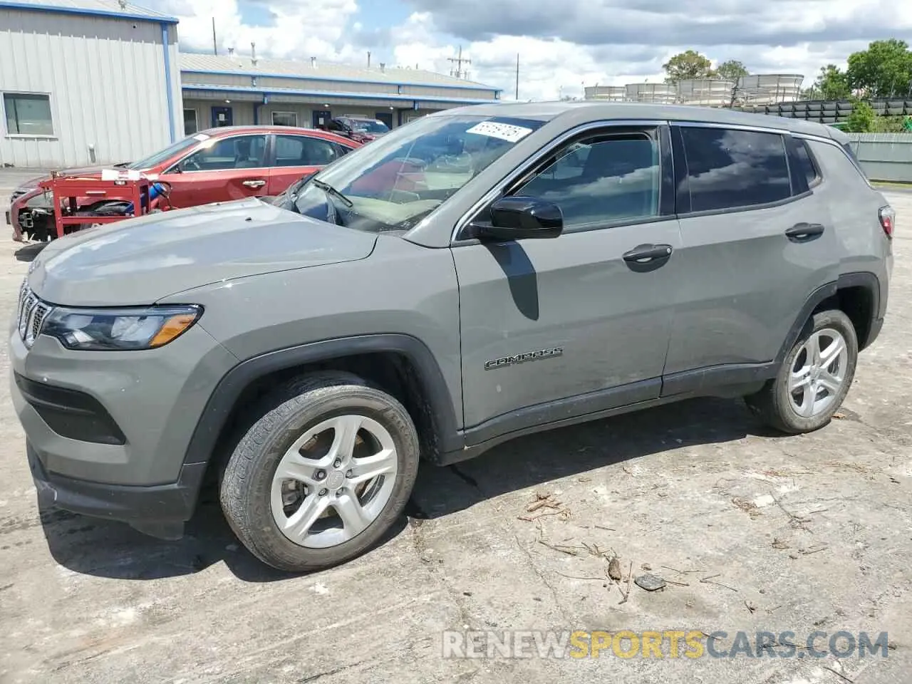 1 Photograph of a damaged car 3C4NJDAN4PT529761 JEEP COMPASS 2023