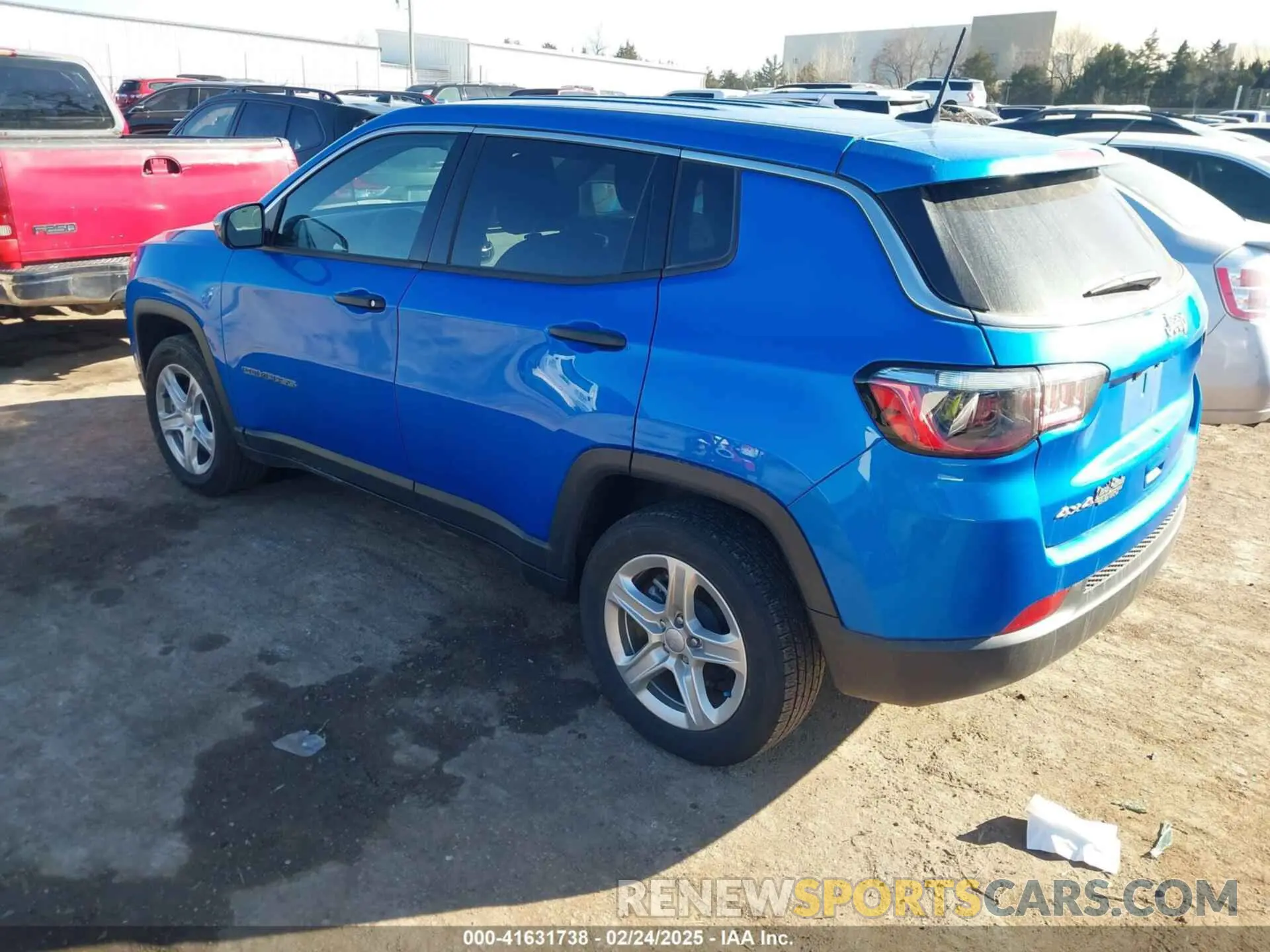 3 Photograph of a damaged car 3C4NJDAN6PT548943 JEEP COMPASS 2023