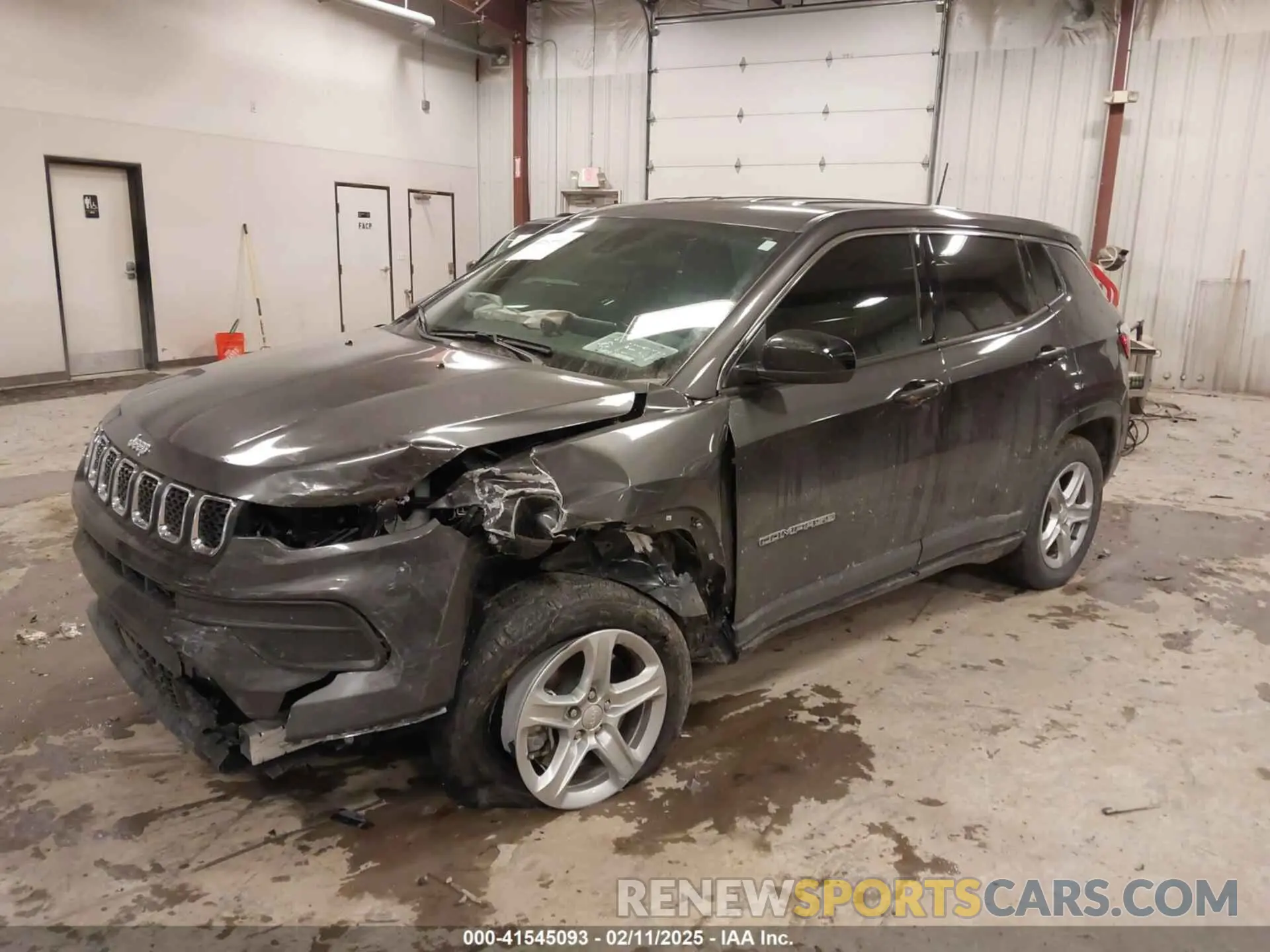 2 Photograph of a damaged car 3C4NJDAN8PT531397 JEEP COMPASS 2023