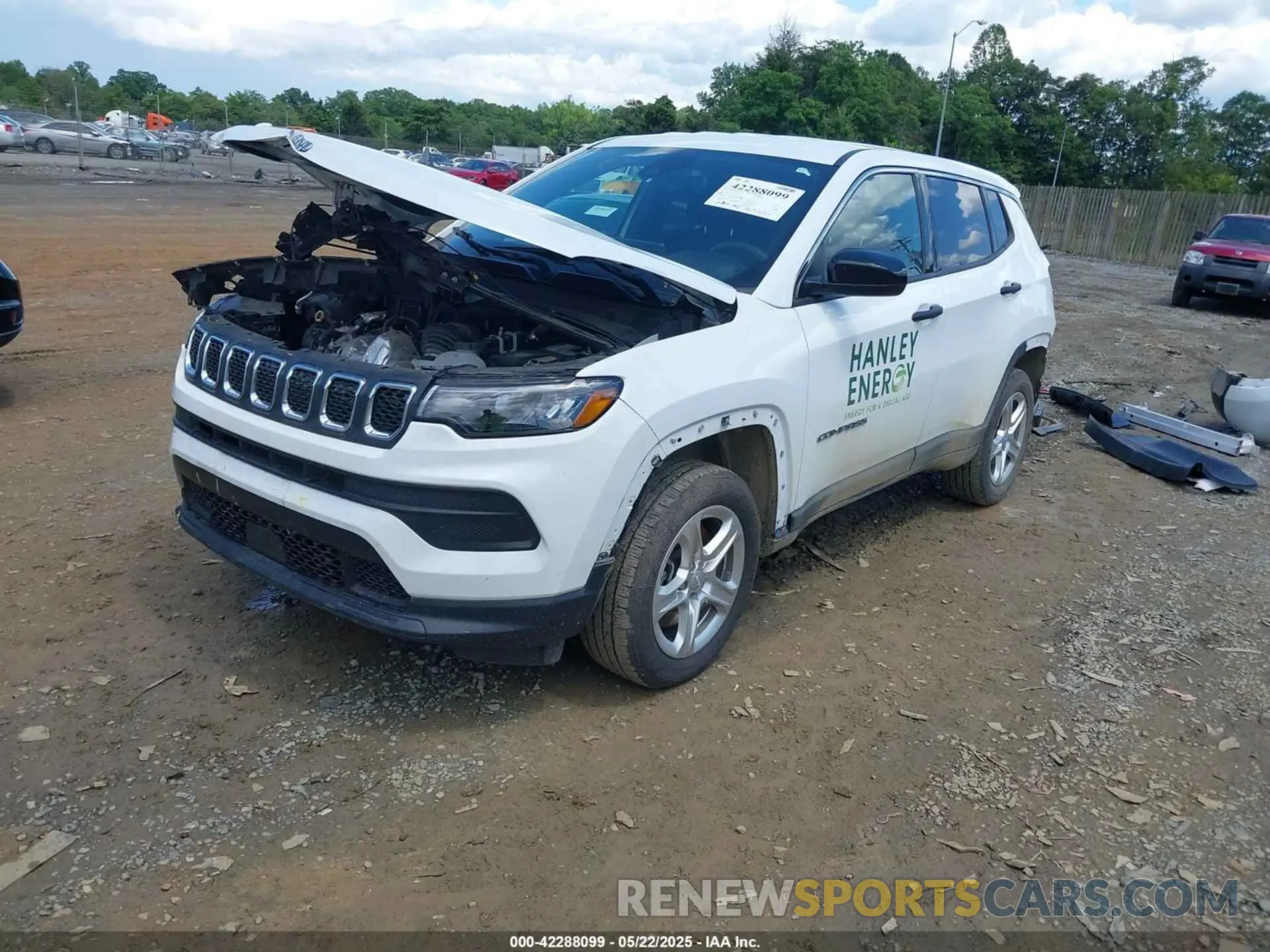 2 Photograph of a damaged car 3C4NJDAN8PT558325 JEEP COMPASS 2023