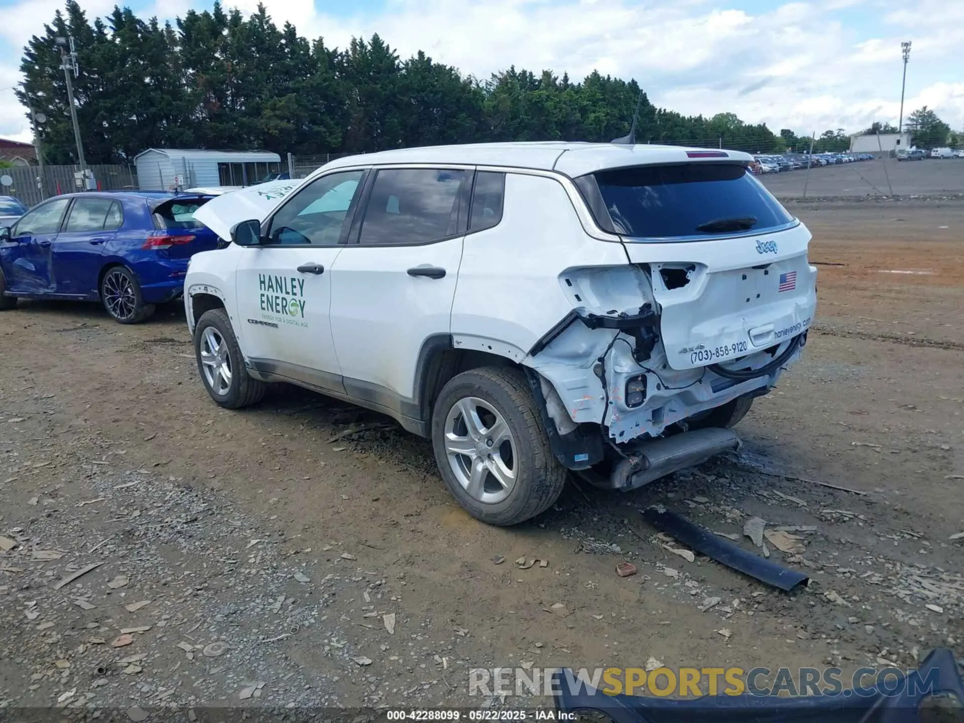 3 Photograph of a damaged car 3C4NJDAN8PT558325 JEEP COMPASS 2023