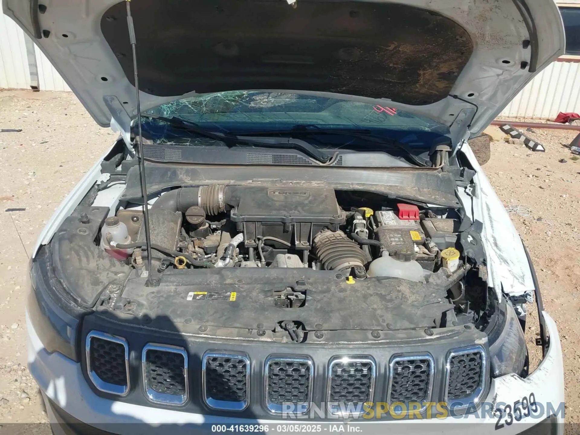 10 Photograph of a damaged car 3C4NJDAN8PT564612 JEEP COMPASS 2023