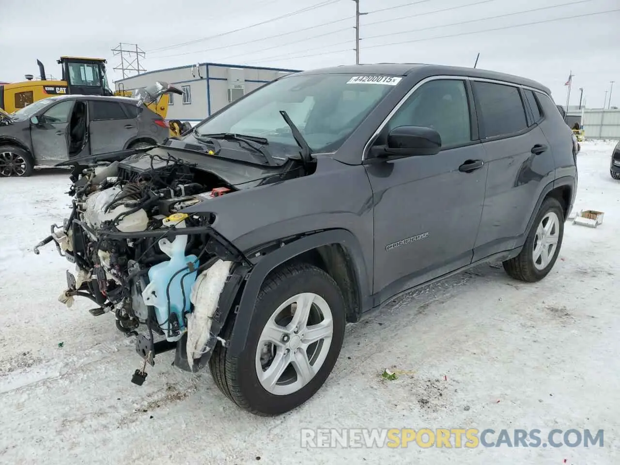 1 Photograph of a damaged car 3C4NJDAN9PT506413 JEEP COMPASS 2023
