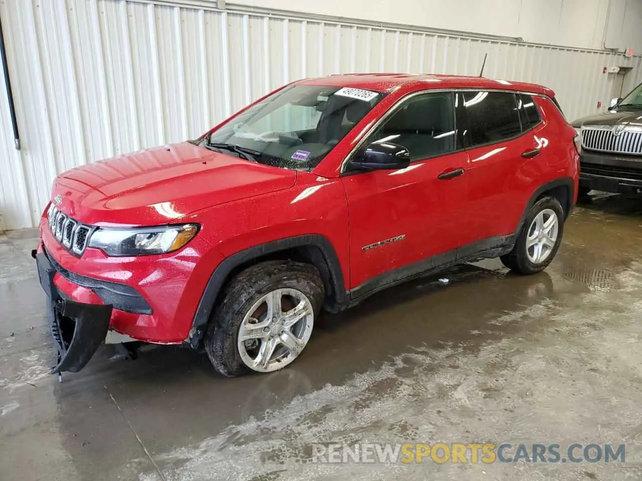 1 Photograph of a damaged car 3C4NJDANXPT537086 JEEP COMPASS 2023