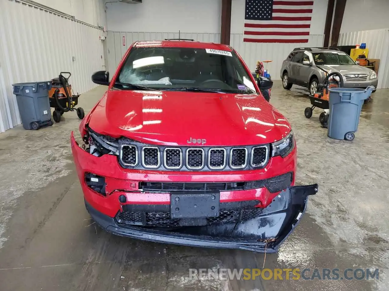 5 Photograph of a damaged car 3C4NJDANXPT537086 JEEP COMPASS 2023