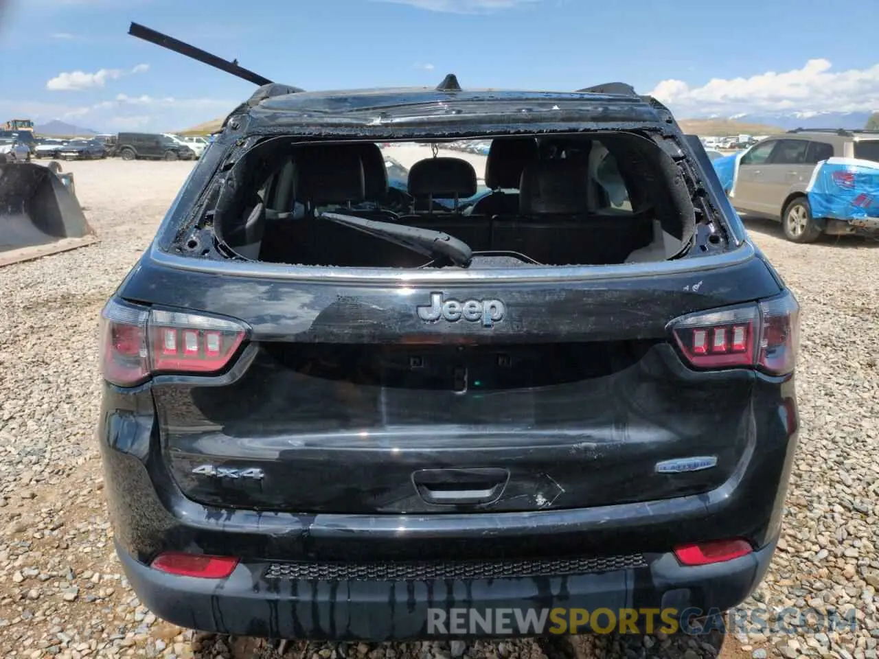 6 Photograph of a damaged car 3C4NJDBN0PT509800 JEEP COMPASS 2023