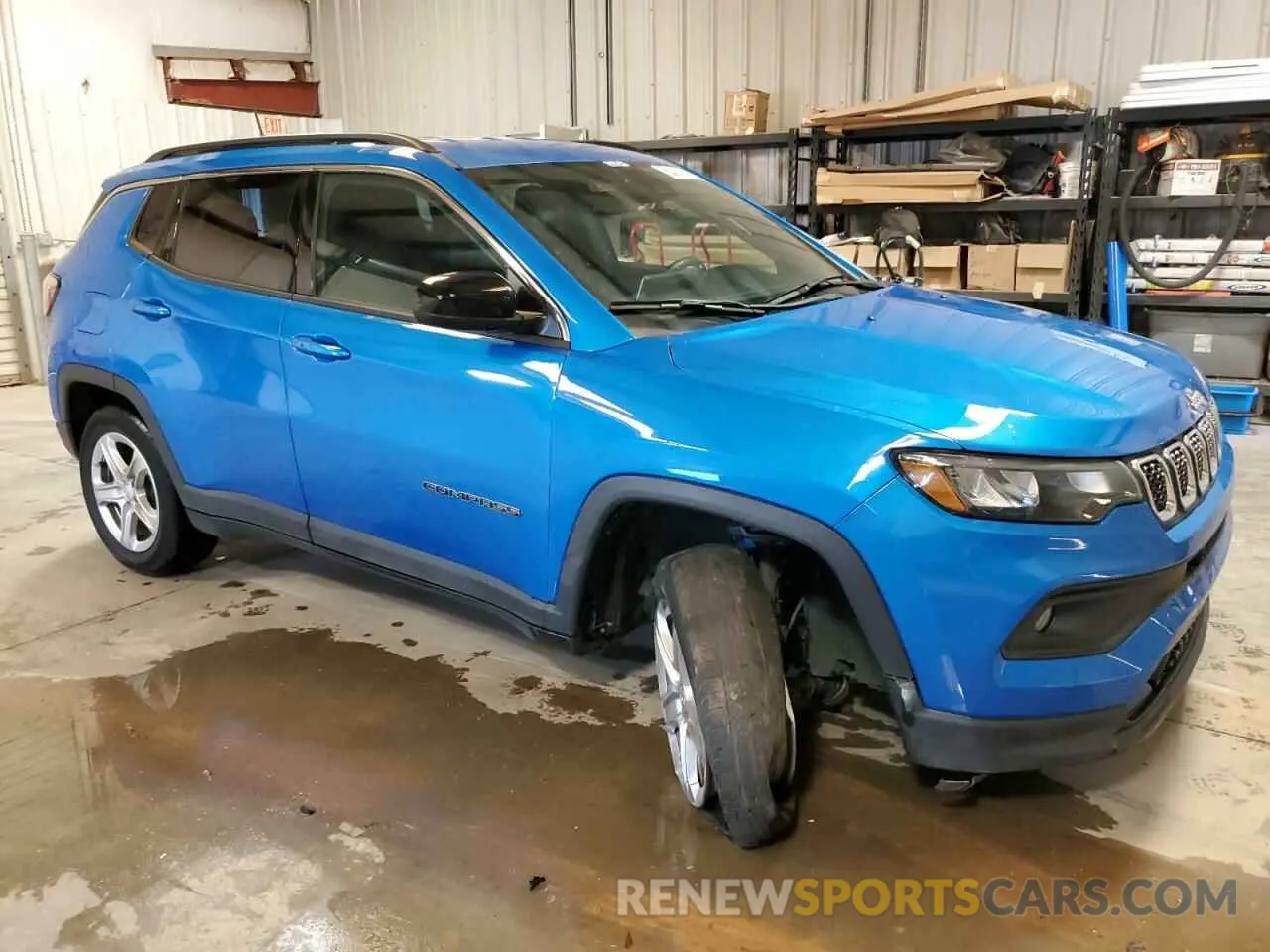 4 Photograph of a damaged car 3C4NJDBN0PT551447 JEEP COMPASS 2023