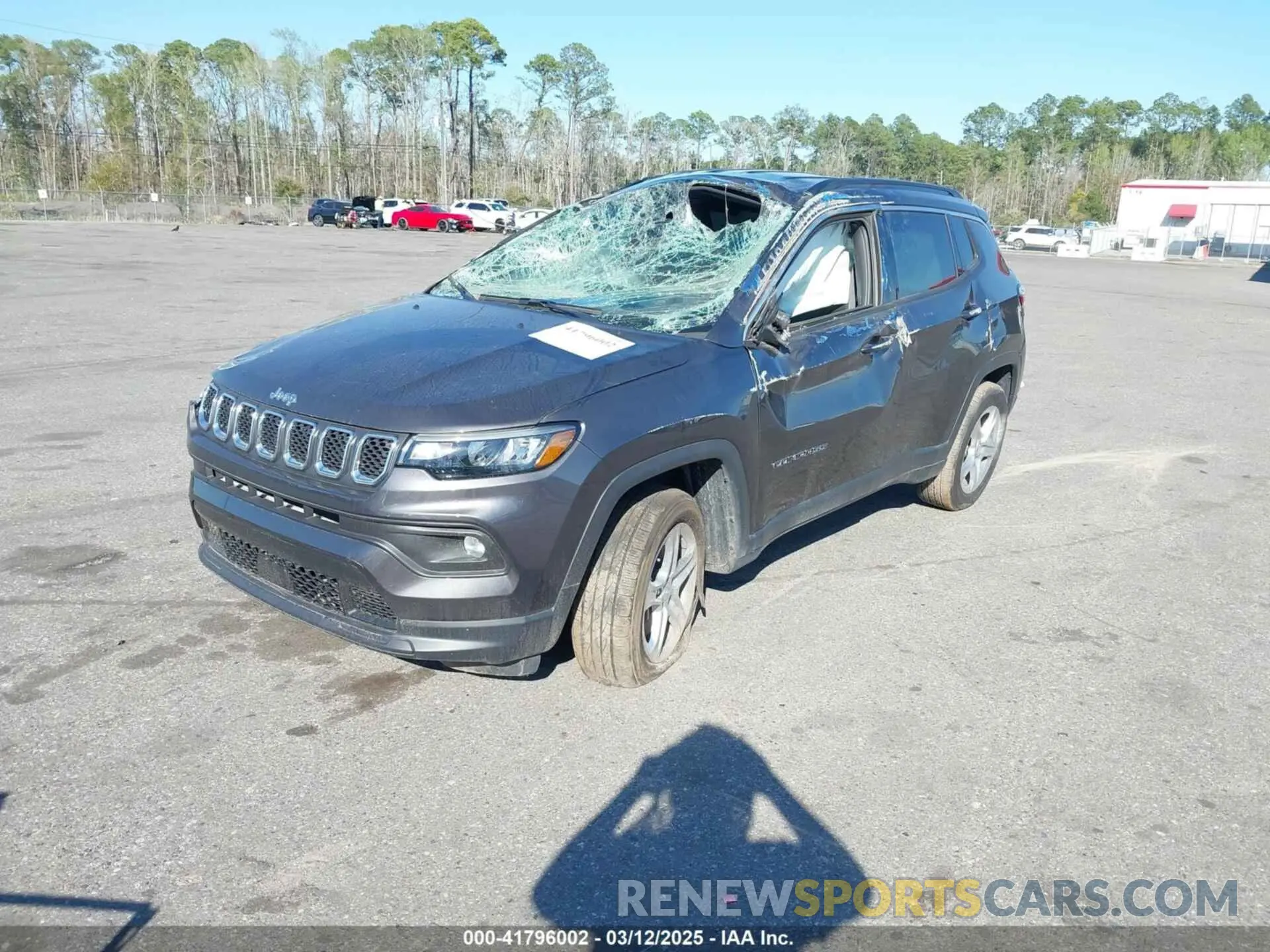 2 Photograph of a damaged car 3C4NJDBN1PT543129 JEEP COMPASS 2023