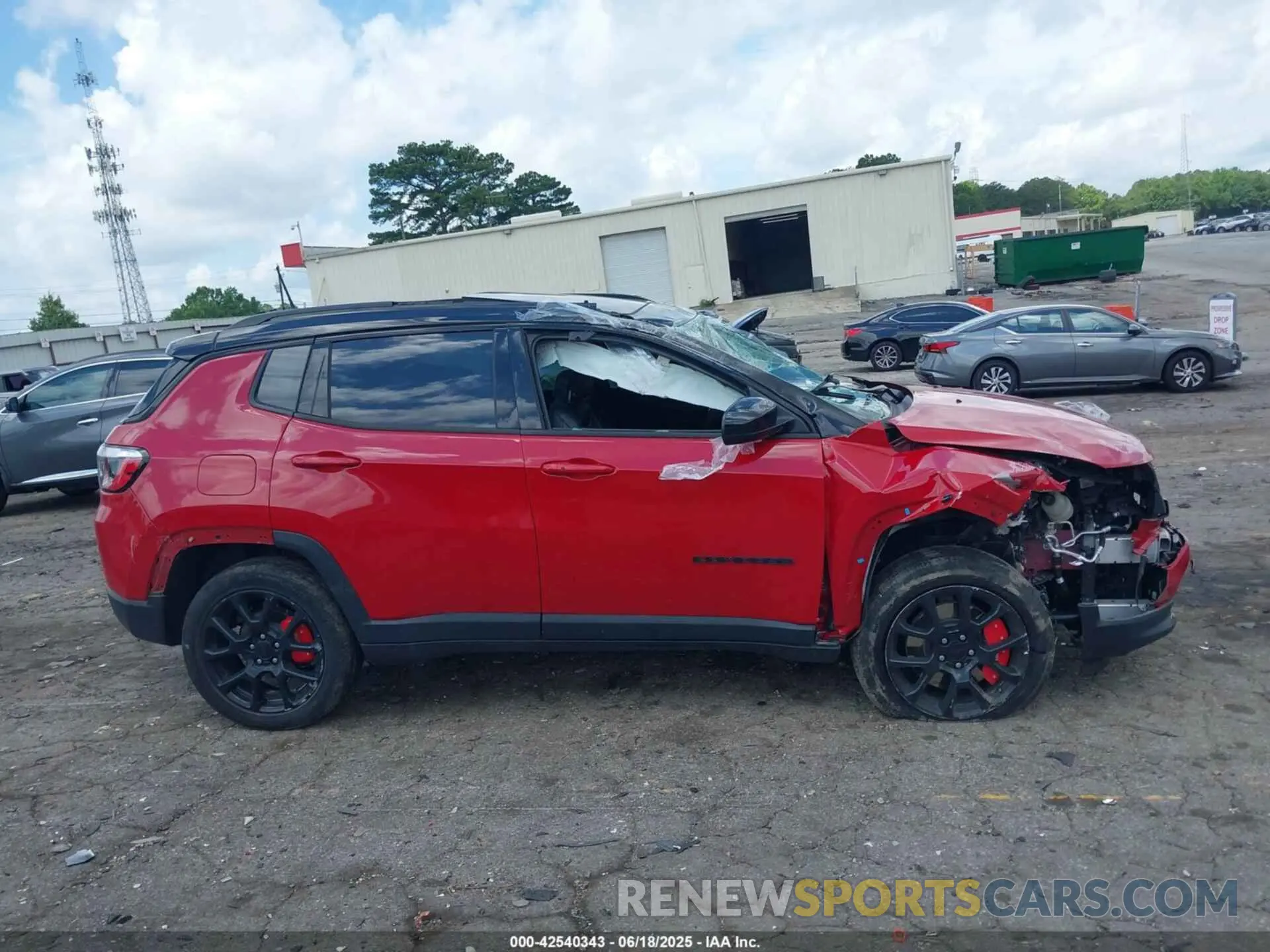 12 Photograph of a damaged car 3C4NJDBN2PT532561 JEEP COMPASS 2023