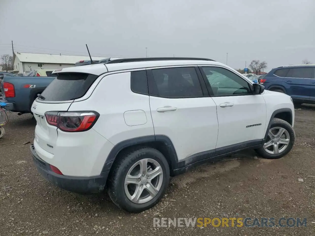 3 Photograph of a damaged car 3C4NJDBN2PT552700 JEEP COMPASS 2023